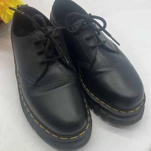 Dr. Martens NWOT Audrick 3 Eye Shoe Platform Oxford EU Size 41 DOC4729