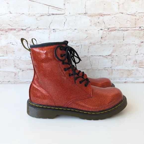 Dr. Martens Sparkling Red Boots