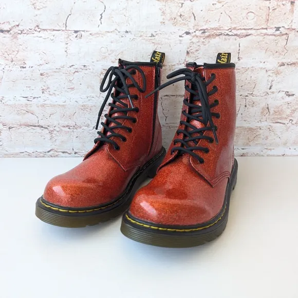Dr. Martens Sparkling Red Boots