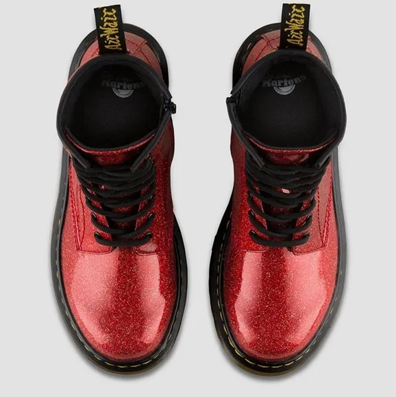 Dr. Martens Sparkling Red Boots