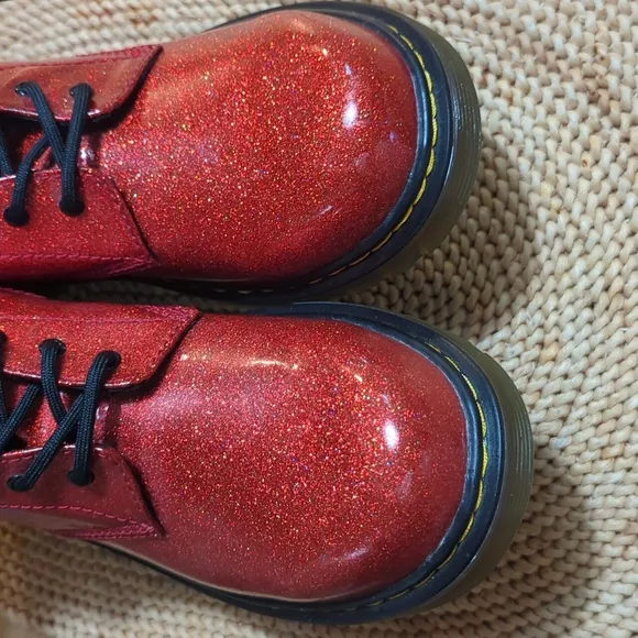 Dr. Martens Sparkling Red Boots