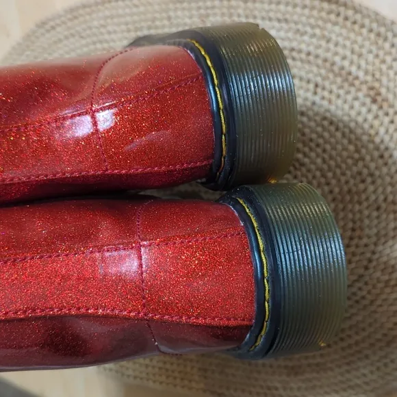 Dr. Martens Sparkling Red Boots