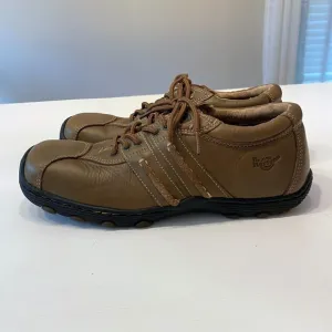 Dr.‎ Martens Women's Brown Leather Casual Fashion Sneaker Shoes US Size 6 UK 5