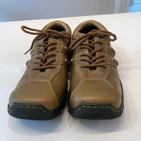 Dr.‎ Martens Women's Brown Leather Casual Fashion Sneaker Shoes US Size 6 UK 5