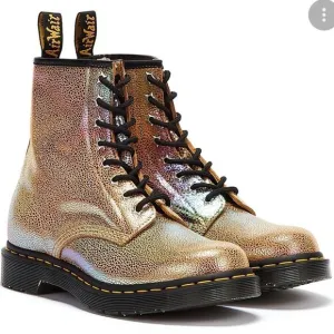 Dr.Martens 1460 Ray Sand Rainbow Boots NWT