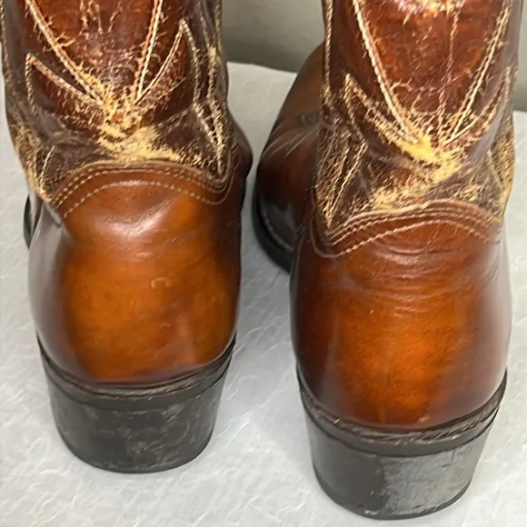 Durango Brown Leather Boots Size 9.5B