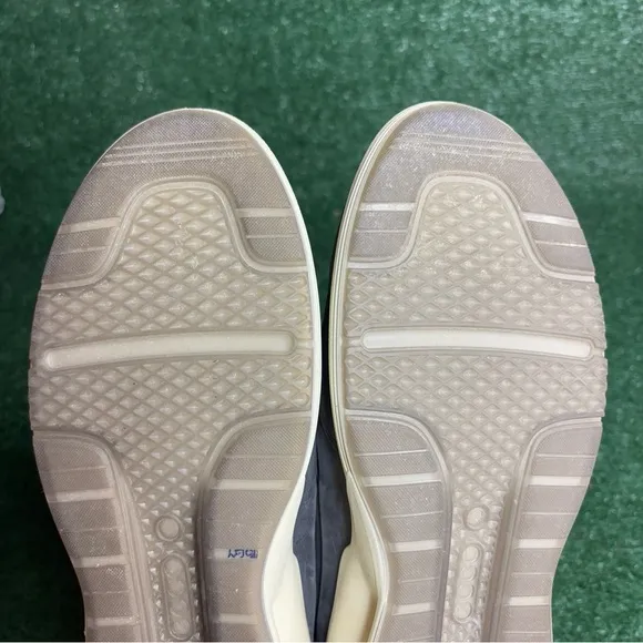 Ecco Gray Leather Athletic Shoes CS16 Men's Size 42 US 8-8.5