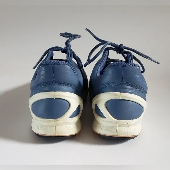 ECCO Women's Biom Fjuel Mesh Shoes Retro Blue Athletic Sneakers Size 7