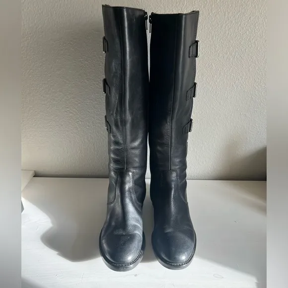 ECCO WOMEN'S HOBART BUCKLE Boots Size 38 (US 7-7.5)$230.00