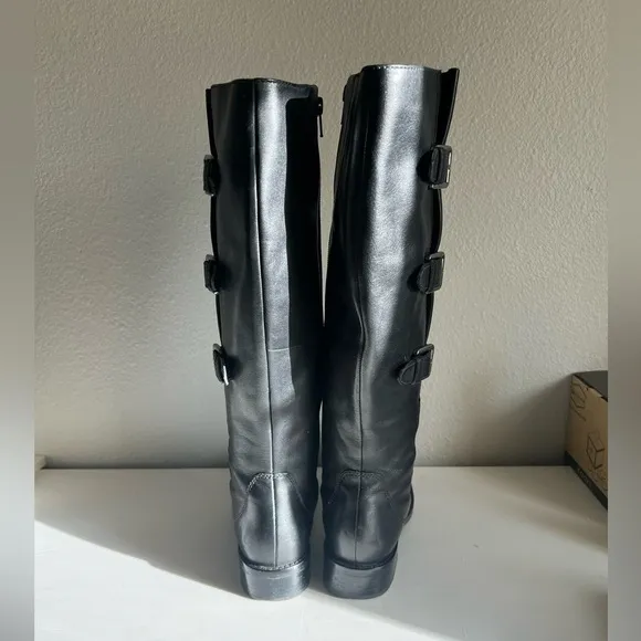 ECCO WOMEN'S HOBART BUCKLE Boots Size 38 (US 7-7.5)$230.00