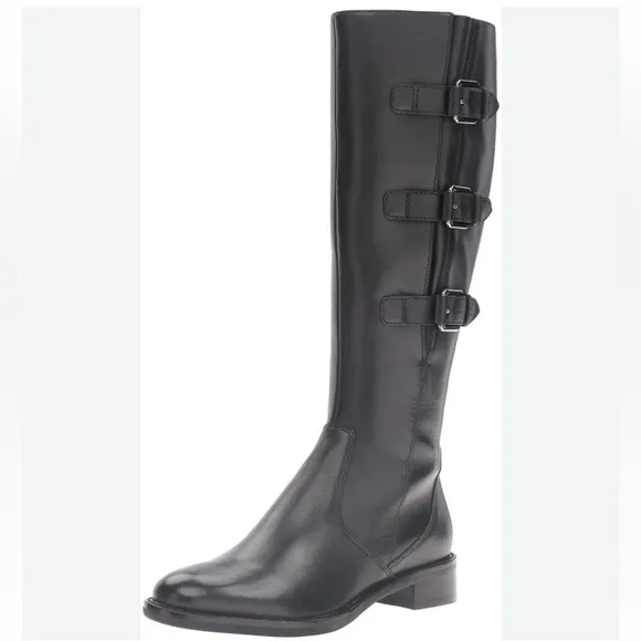 ECCO WOMEN'S HOBART BUCKLE Boots Size 38 (US 7-7.5)$230.00