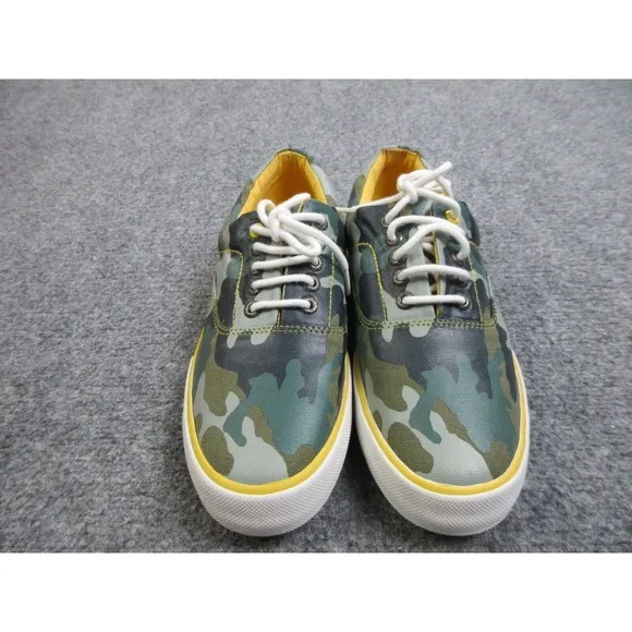Ed Hardy Louise Lowrise Shoes Mens Size 9 Green Camo‎ 11SLO102M