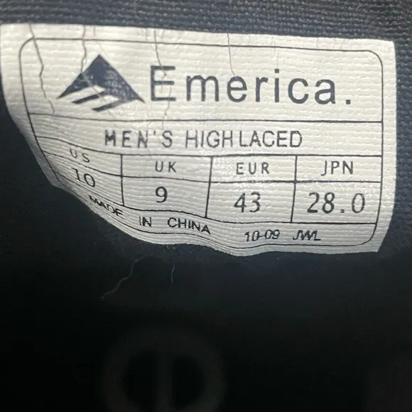 Emerica laced hi Leo
