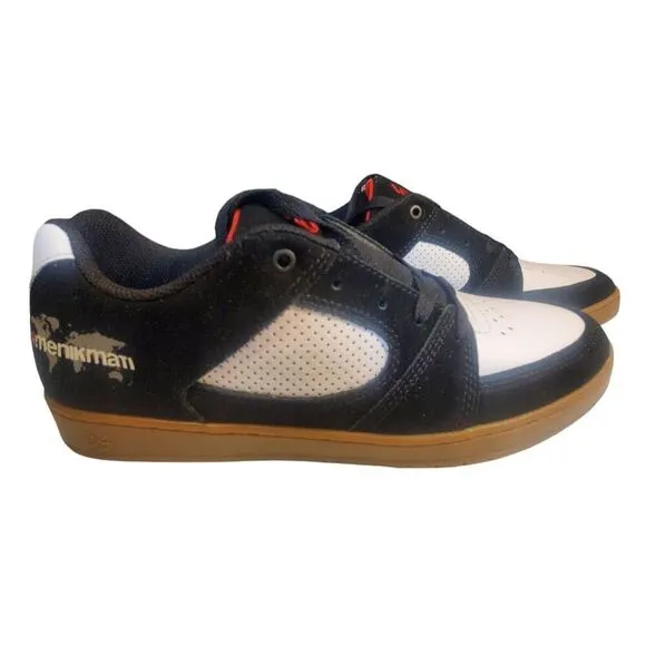 ES ACCEL SLIM X MENIKMATI MENS BLACK COLLABORATION &amp; LIMITED SNEAKERS SHOES Men'