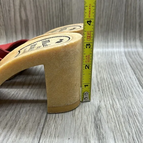 ESNY Made in Italy 1970S ITALIAN LEATHER MULES