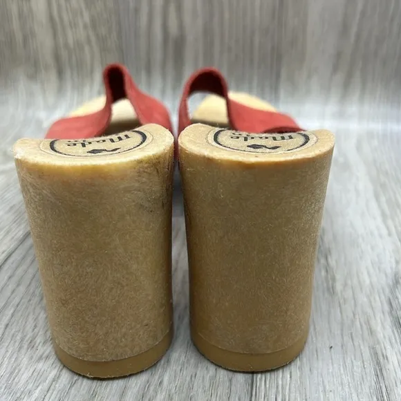 ESNY Made in Italy 1970S ITALIAN LEATHER MULES
