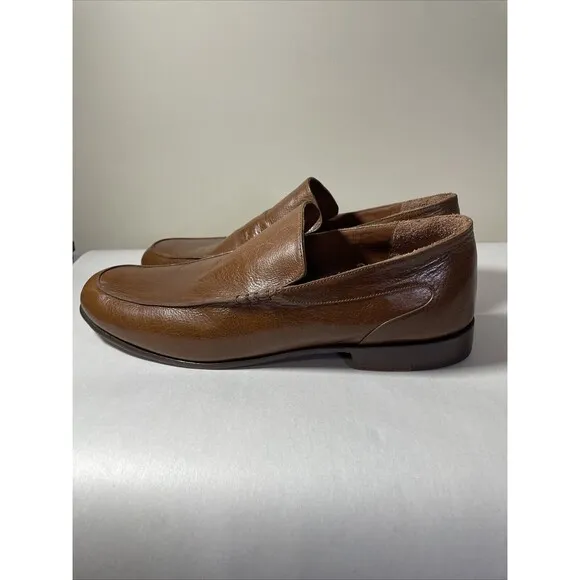 Esquivel Loafers Made in USA Mens Size 14 Brown The Don Shoes Slip On Handmade