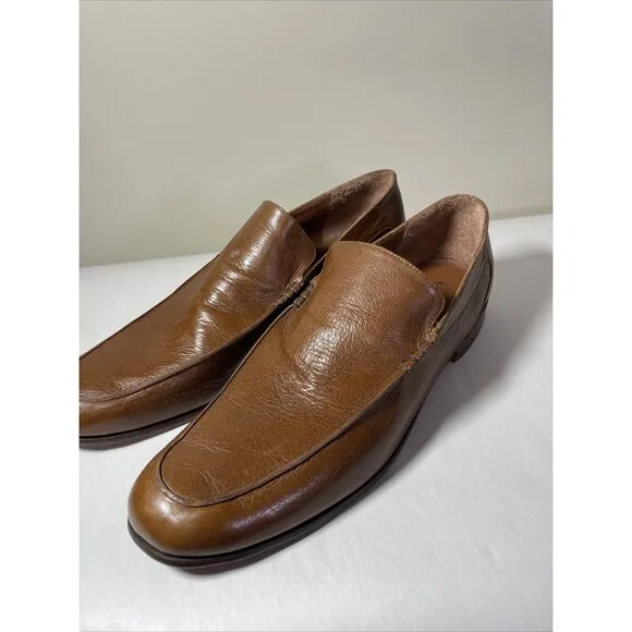 Esquivel Loafers Made in USA Mens Size 14 Brown The Don Shoes Slip On Handmade
