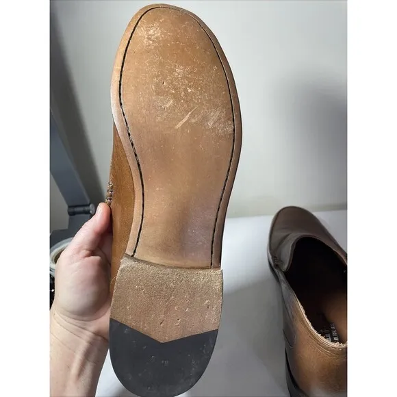 Esquivel Loafers Made in USA Mens Size 14 Brown The Don Shoes Slip On Handmade