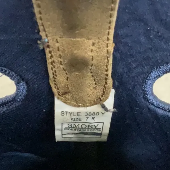 EUC Mens Smoky Mountain Patriotic Western Boots