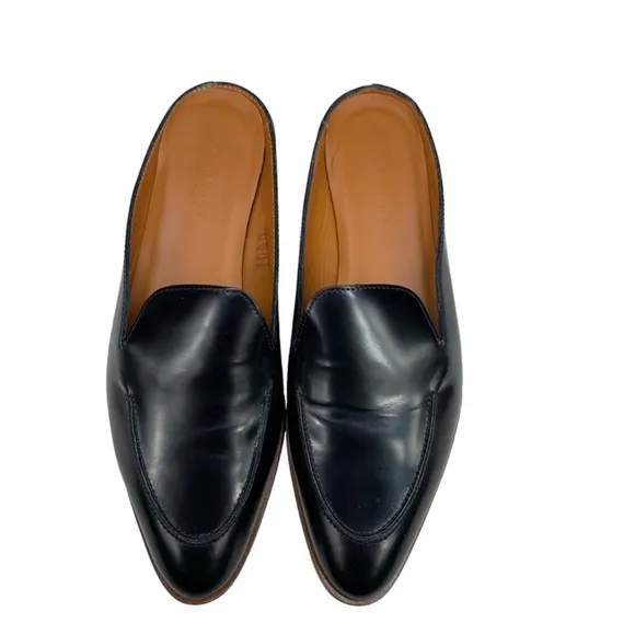 Everlane The Modern Loafer Genuine Leather Mule Slide Slip On Shoes