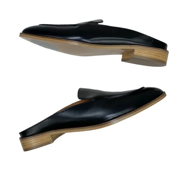 Everlane The Modern Loafer Genuine Leather Mule Slide Slip On Shoes
