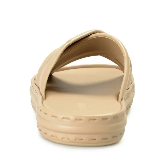 Fendi Beige FF Logo Sandal