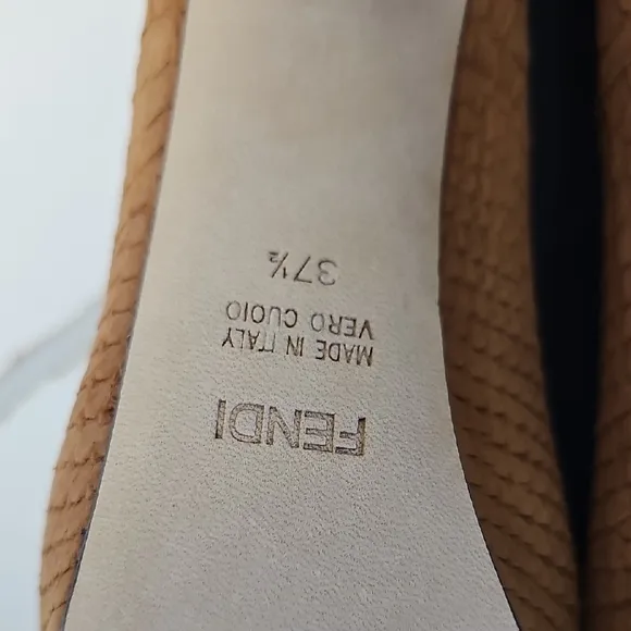 Fendi Women's Tan High Heels