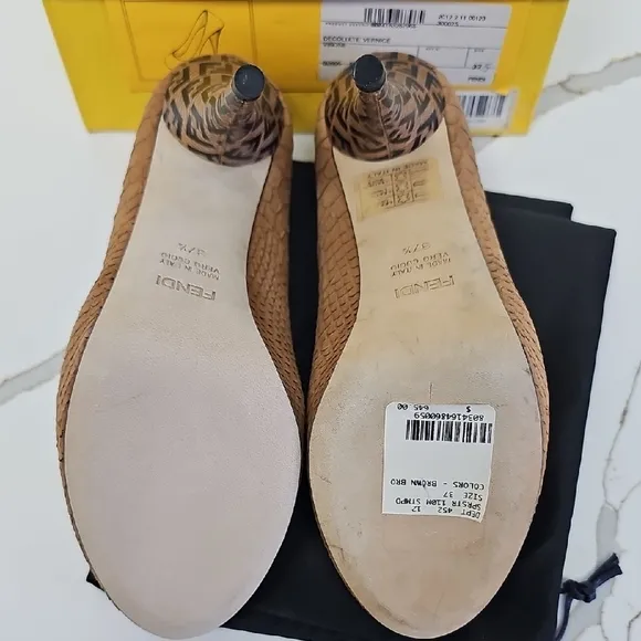 Fendi Women's Tan High Heels