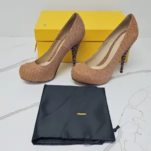 Fendi Women's Tan High Heels