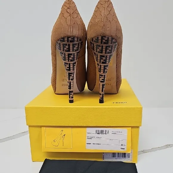 Fendi Women's Tan High Heels