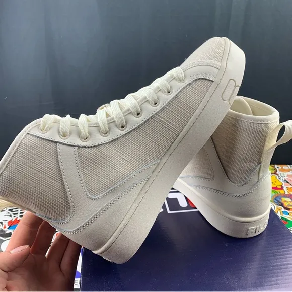 Fila Madina Gardenia Woven High Tops Womens Various Sizes