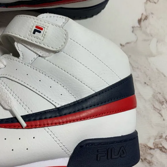 Fila Vulc Mens White High Top Lace Up Sneakers 12