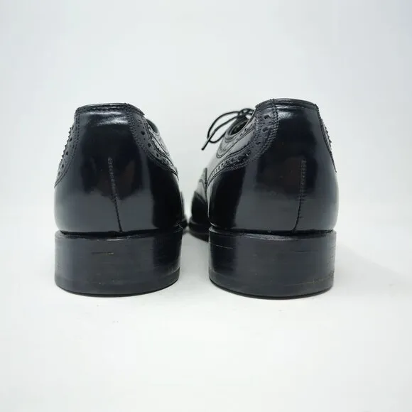 Florsheim Oxford Shoes 11 Royale Imperial Black Formal Wingtip