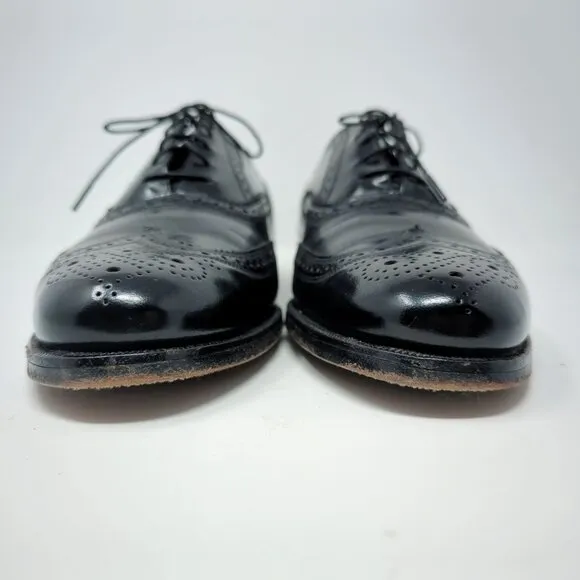 Florsheim Oxford Shoes 11 Royale Imperial Black Formal Wingtip