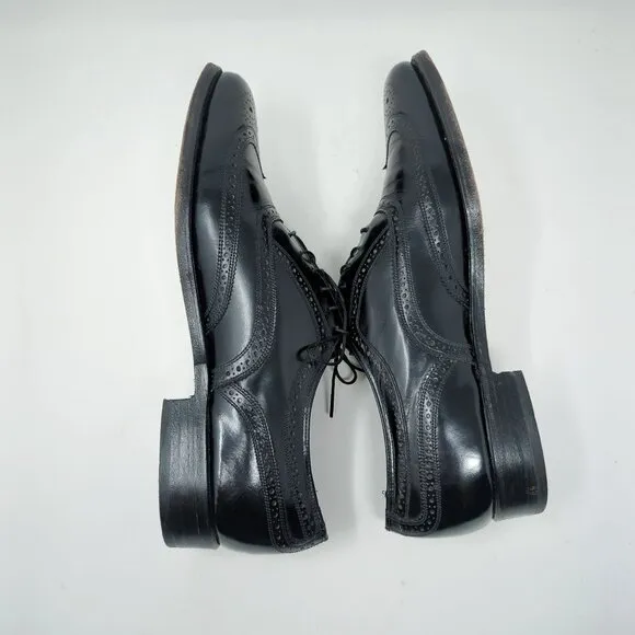 Florsheim Oxford Shoes 11 Royale Imperial Black Formal Wingtip