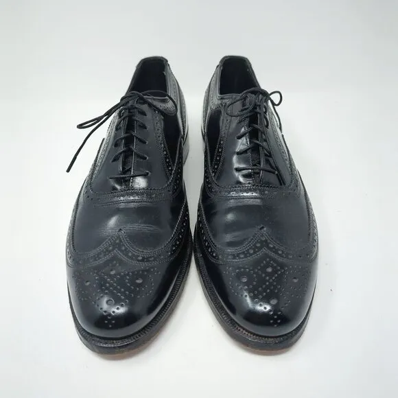 Florsheim Oxford Shoes 11 Royale Imperial Black Formal Wingtip