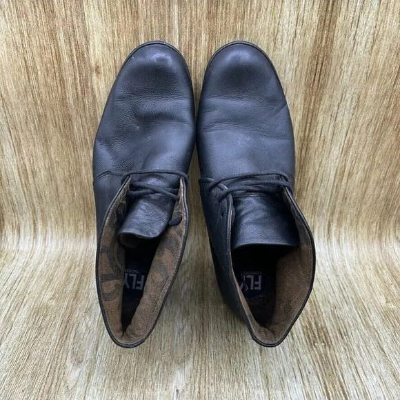 Fly London Pert Wedge Women's Size 10 Size 40 Ankle Boots Shoes Platform Booties