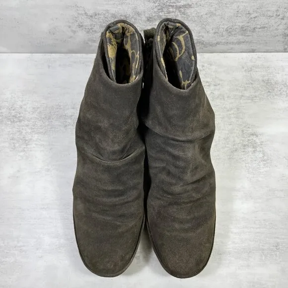 Fly London Yama Suede Wedge Boots - Women's Size EU 42 / US 11