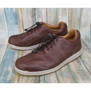 FootJoy Stratos Men's Size 11.5 (XW) Spikeless Golf Shoes Brown Leather Like NEW