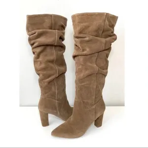 Franco Sarto Artesia Suede leather Slouchy Boots