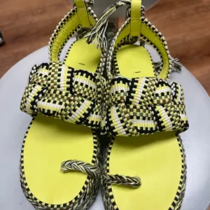 Free People AMAMBAIH Gabriela Wrap Sandals Size 37 $428