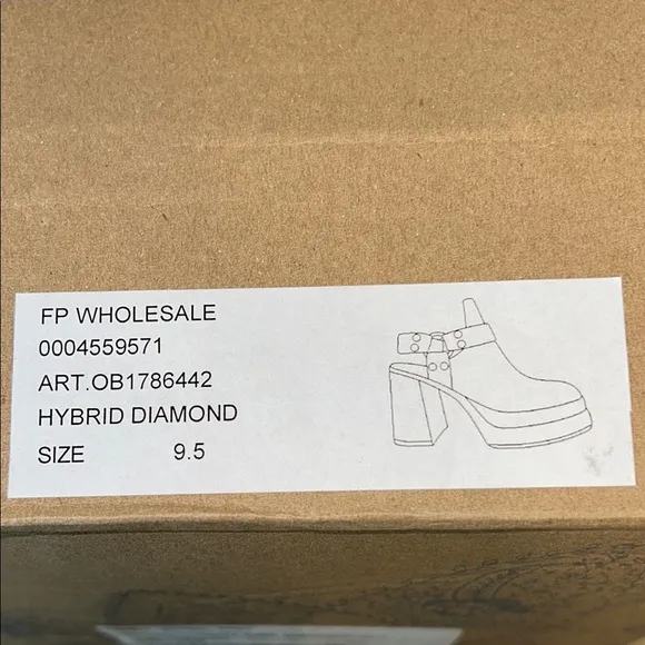 Free People Hybrid  Leather Shoes (9.5 - S4) (11 -S5)