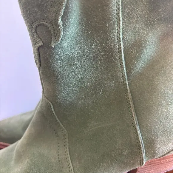 Free People New Frontier Suede Western Ankle Boots