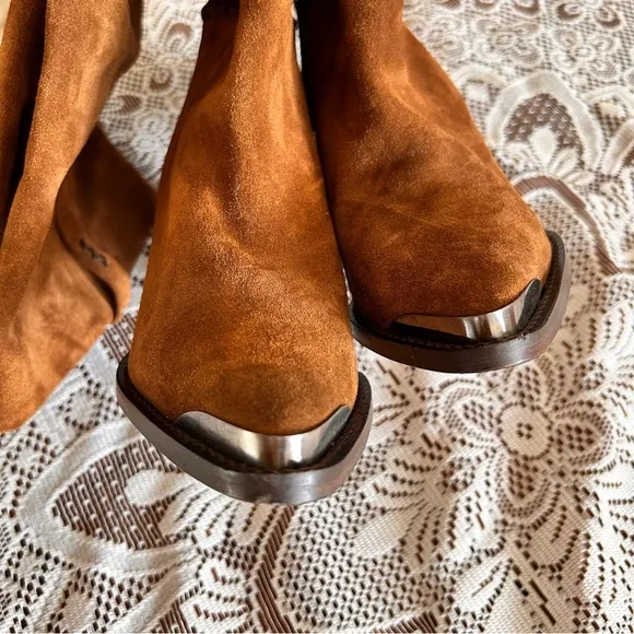 Free People suede boots