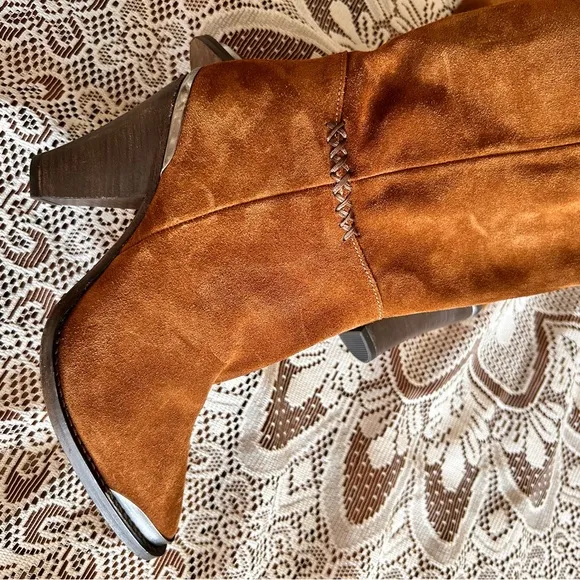 Free People suede boots