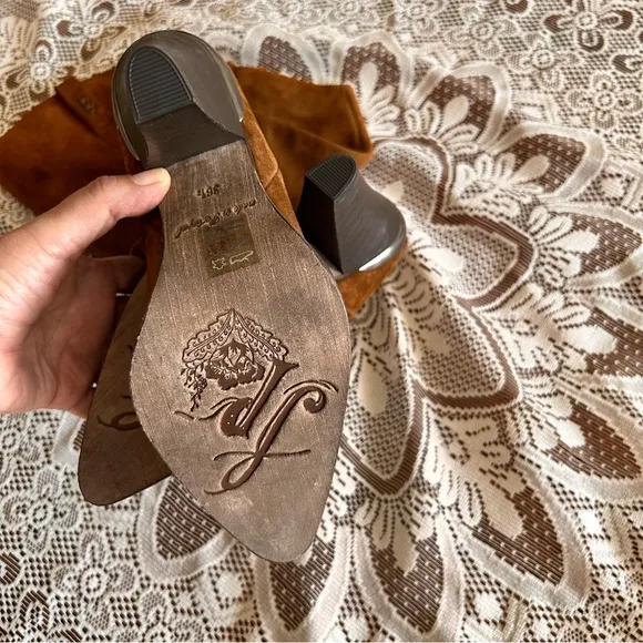Free People suede boots