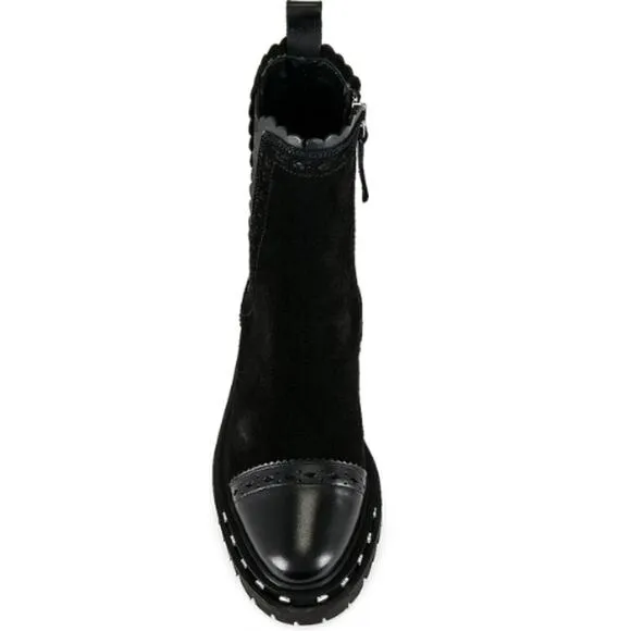 Free People Tate Chelsea Boot in Black New Size 11