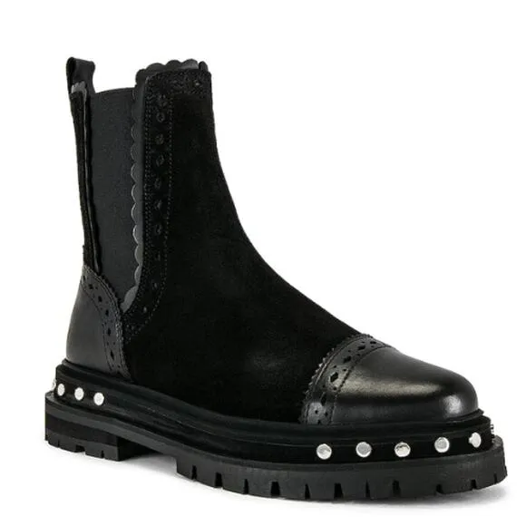 Free People Tate Chelsea Boot in Black New Size 11