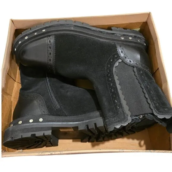 Free People Tate Chelsea Boot in Black New Size 11